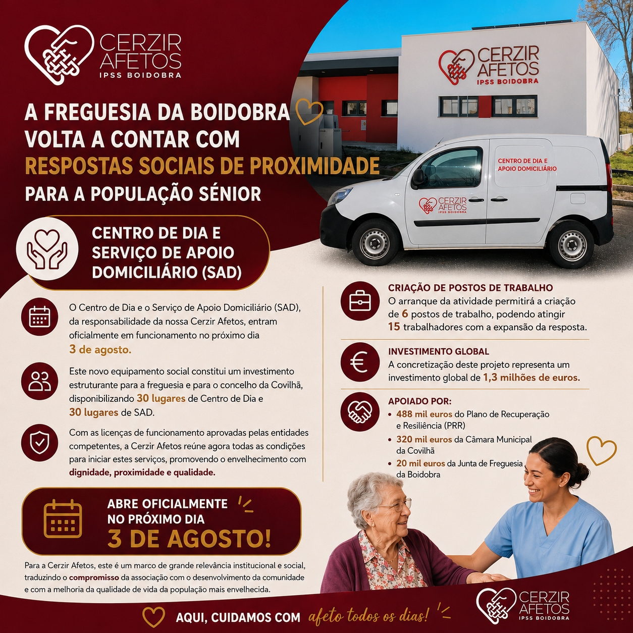 Boidobra volta a contar com as respostas sociais